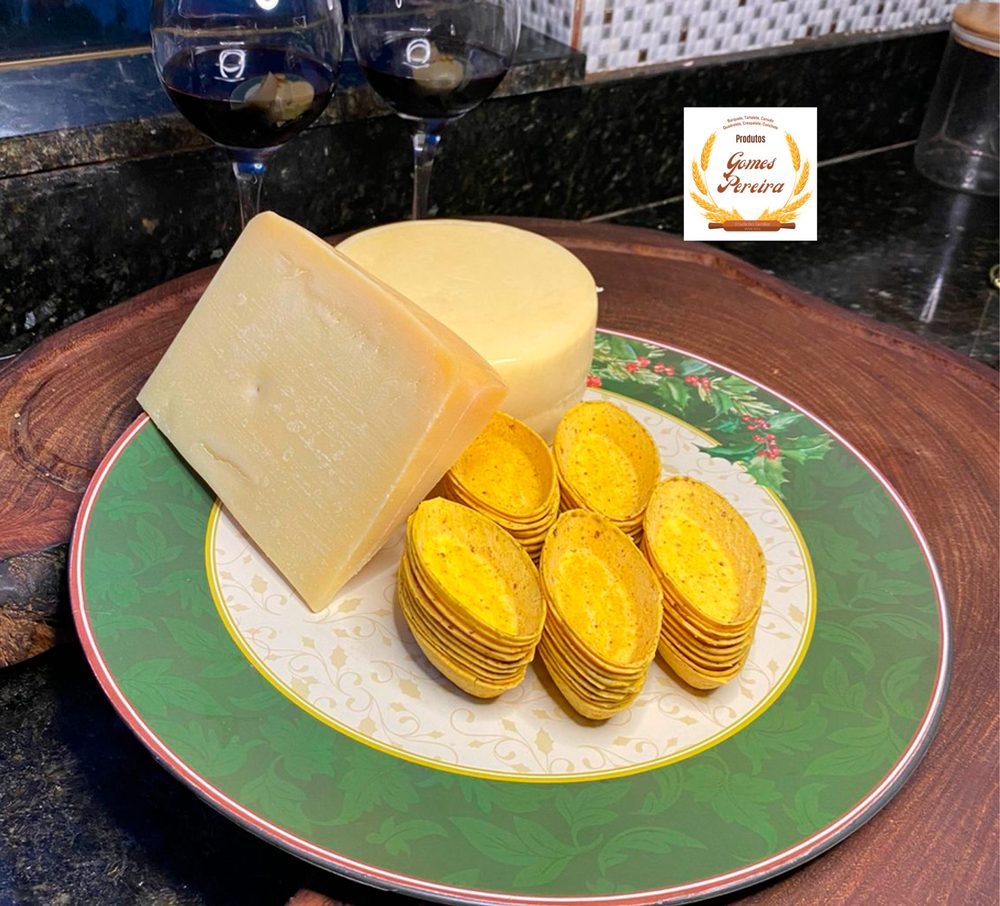 Barquete saborizada parmesão Gomes Pereira